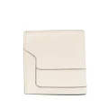 Marni logo-print leather cardholder - Neutrals