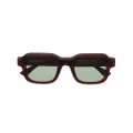 Thierry Lasry Vendetty square-frame sunglasses - Red