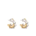 Lanvin two-tone hoop earrings - Silver