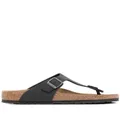 Birkenstock buckle-detail flip flop sandals - Black