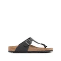 Birkenstock buckle-detail flip flop sandals - Black