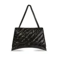 Balenciaga Crush quilted shoulder bag - Black