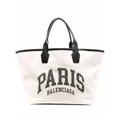Balenciaga large Cities Paris Jumbo tote bag - Neutrals
