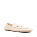 Officine Creative grained leather loafers - Neutrals