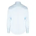 Corneliani long-sleeve buttoned cotton shirt - Blue