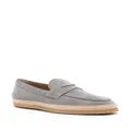 Tod's almond-toe loafers - Grey