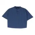 Emporio Armani Kids oversize short-sleeve shirt - Blue