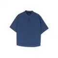 Emporio Armani Kids oversize short-sleeve shirt - Blue