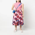 Marni high-waist midi skirt - Red