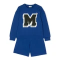 Moncler Enfant long-sleeve cotton set - Blue