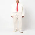 Kenzo boxy-fit denim jacket - White