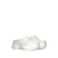 Balenciaga x Crocs logo-embossed platform mules - White