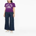Kenzo logo-print T-shirt - Purple