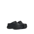 Balenciaga x Crocs logo-embossed platform mules - Black