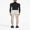Balenciaga elasticated-waistband running shorts - Neutrals