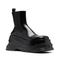 Versace Medusa Anthem platform boots - Black