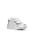 Versace Odissea metallic sneakers - Silver