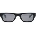 Philipp Plein Icon hexagon square-frame sunglasses - Black