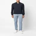 Corneliani low-rise skinny trousers - Blue