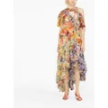 ZIMMERMANN Wonderland floral-print dress - Neutrals