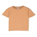 Donsje short-rolled-sleeves T-shirt - Brown