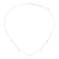 Maria Black 14kt white gold Moreno diamond necklace - Silver
