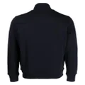 PS Paul Smith high-neck zip-up sweatshirt - Blue
