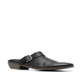 Premiata buckle leather sandals - Black