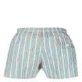 Canali striped swimming shorts - Blue