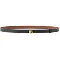 Burberry reversible logo-buckle leather belt - Black