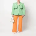 MSGM straight-leg cut trousers - Orange