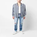 Dsquared2 checked long-sleeve shirt - Blue