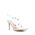 Gianvito Rossi Crystal Fever 85mm sandals - Silver