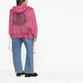 Moncler hooded rain jacket - Pink