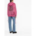 Moncler hooded rain jacket - Pink