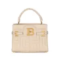 Balmain B-Buzz 22 quilted leather tote bag - Neutrals