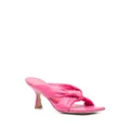 Stuart Weitzman slip-on knot-detail sandals - Pink