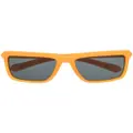 Off-White Portland oversized sunglasses - Orange
