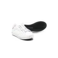 Philippe Model Kids single-stitch logo low-top sneakers - White