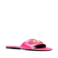 Versace La Medusa flat sandals - Pink