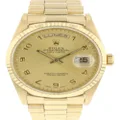 Rolex 1990 pre-owned Day-Date 36mm - Gold