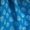 Alexander McQueen signature skull-print scarf - Blue