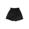 Monnalisa logo-charm wide-leg shorts - Black