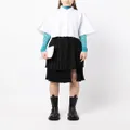 MM6 Maison Margiela knee-length pleated skirt - Black