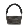 Kara stud-embellished chain mini bag - Black
