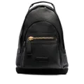 TOM FORD logo-patch leather backpack - Black