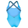 Stella McCartney logo-strap swimsuit - Blue