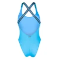 Stella McCartney logo-strap swimsuit - Blue