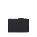 Prada logo-plaque bi-fold wallet - Black