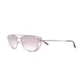 Garrett Leight Zephyr sunglasses - Pink